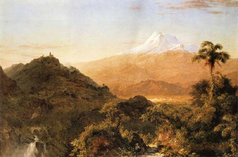 Frederick Edwin Church Sudamerikanische Landschaft oil painting image